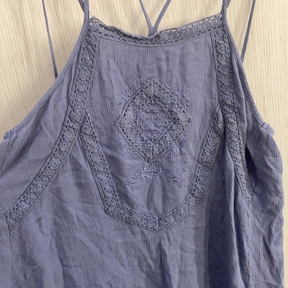 LAST CHANCE ⚡️ LA HEARTS Blue Mini Dress - Picture 2 of 9